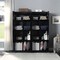 Manhattan Comfort Hopkins Storage Closet 2.0 in Black - Set of 2 2-2GLF-BK - alternate 8